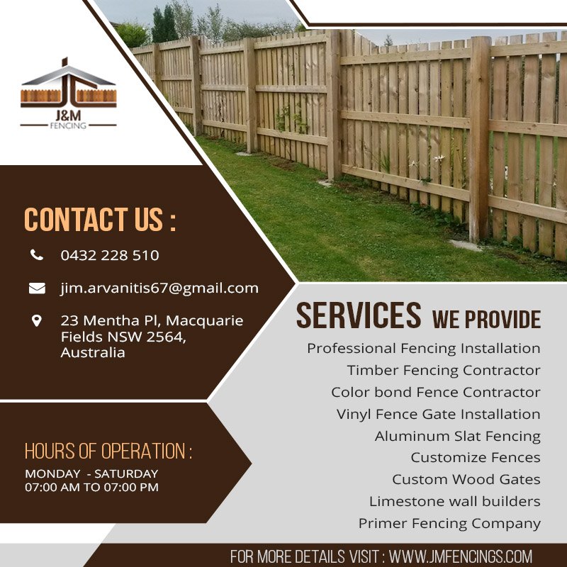 Limestone retaining wall service | J & M Fencing
